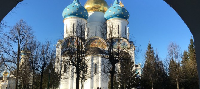 Паломничество в Троице-Сергиеву лавру через Радонеж и Хотьково. Фотогалерея. 8 февраля 2016 г.